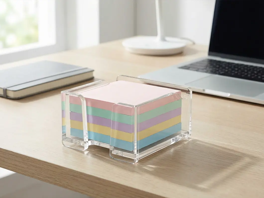 Acrylic Sticky Note Holder - View 4
