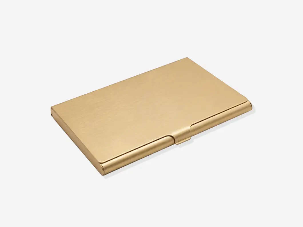 Aluminum Business Card Holder