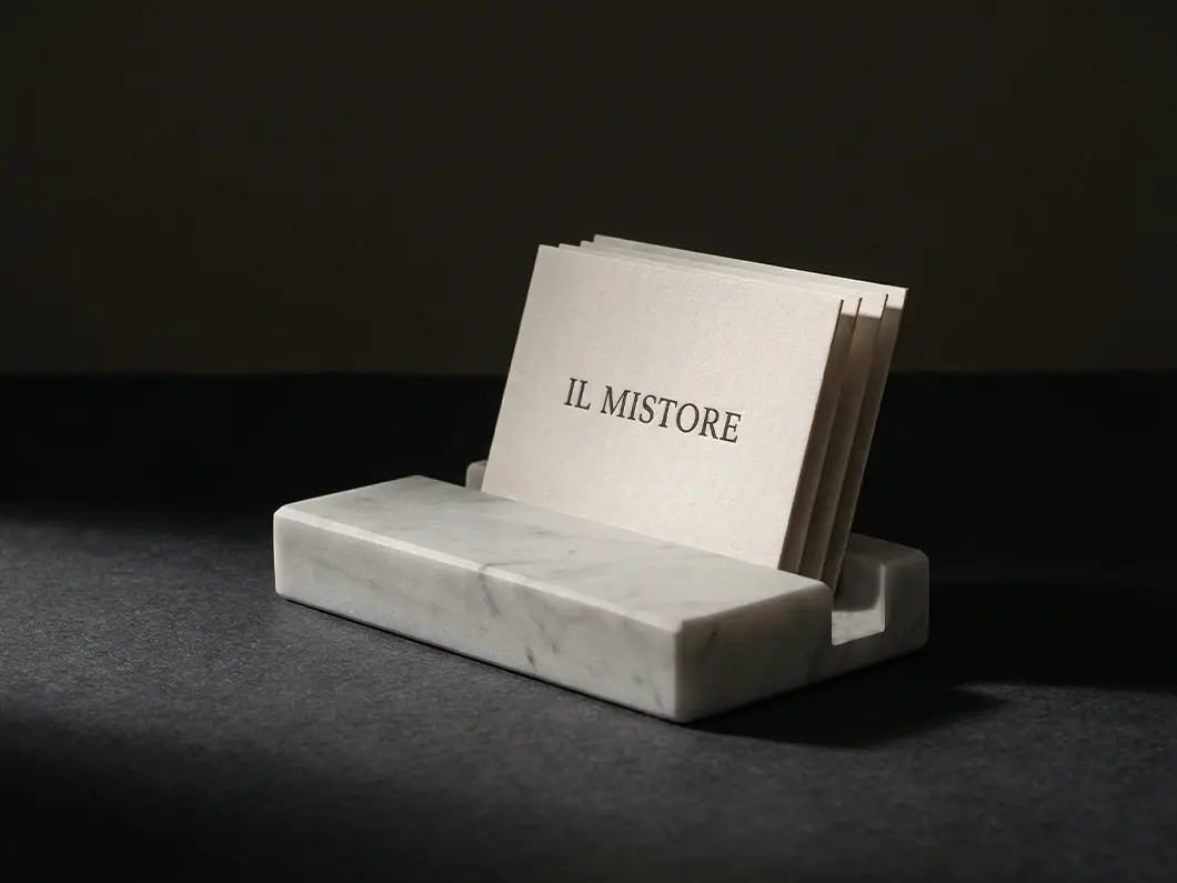Marble Business Card Holder - View 5