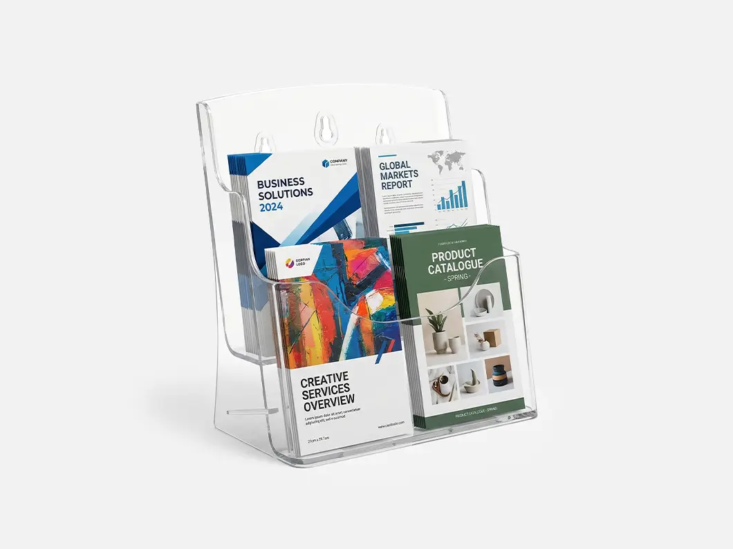 Acrylic Brochure & Flyer Holder
