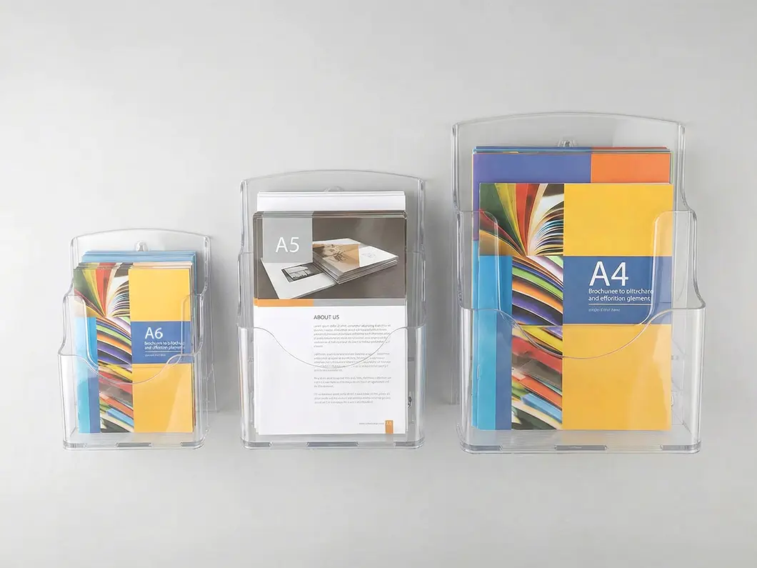 Acrylic Brochure & Flyer Holder - View 4