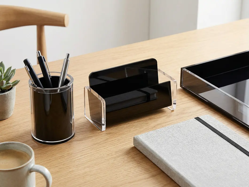 Acrylic Sticky Note Holders - View 3