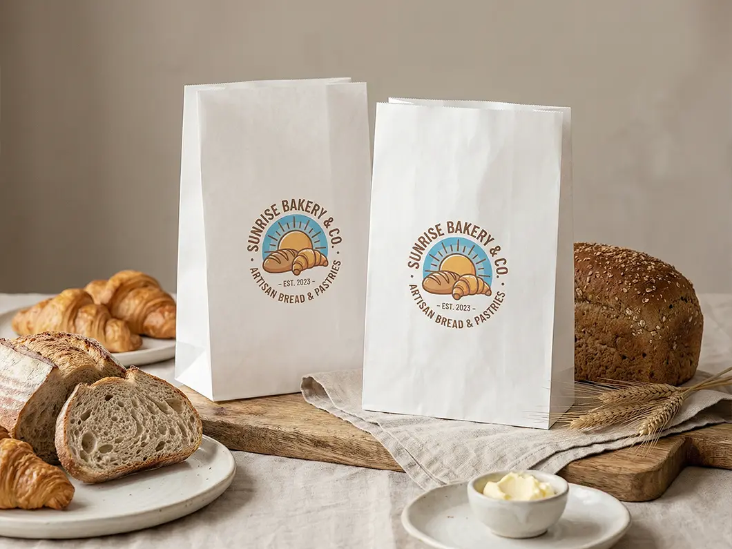Kraft Bakery Paper Bags - View 3