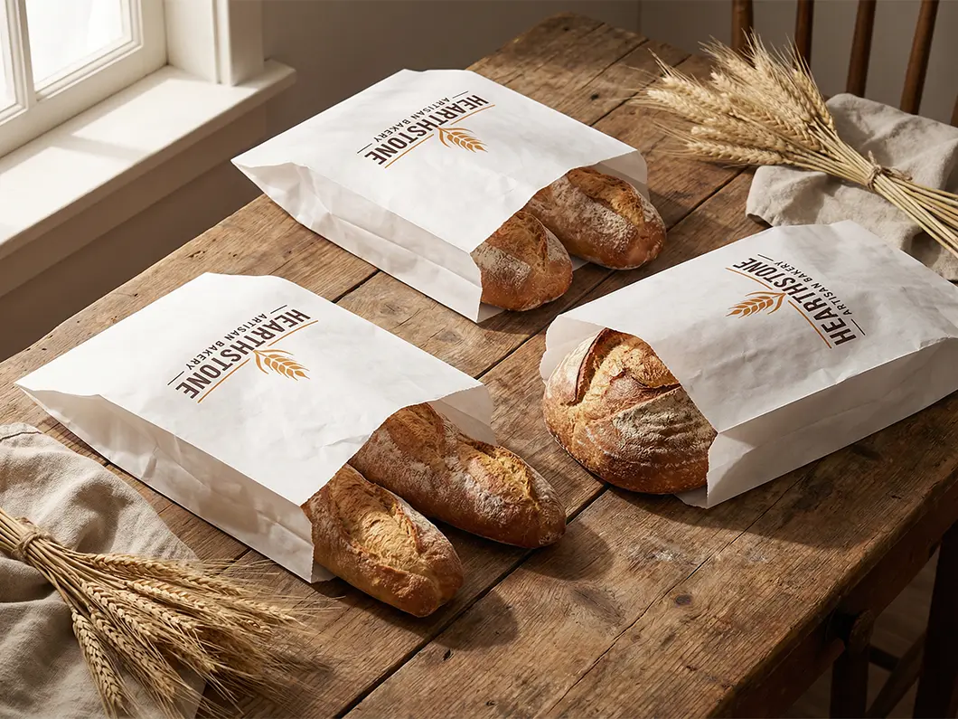 Kraft Bakery Paper Bags - View 4