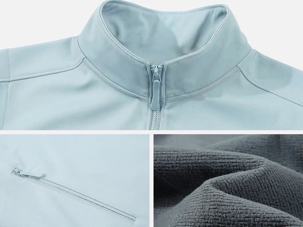 Softshell Wind-Resistant Zip Vest - View 5