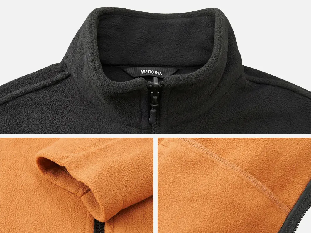 Colorblock Polar Fleece Jacket - View 5