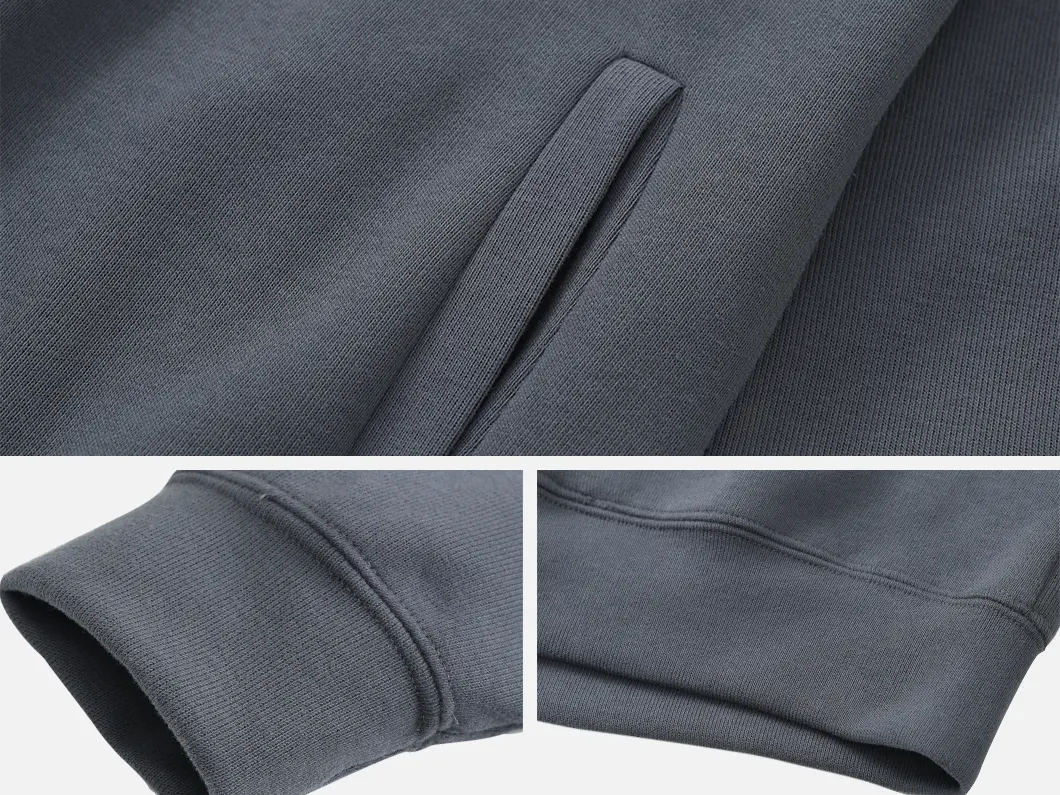 Cotton Blend Zip Jacket - View 5