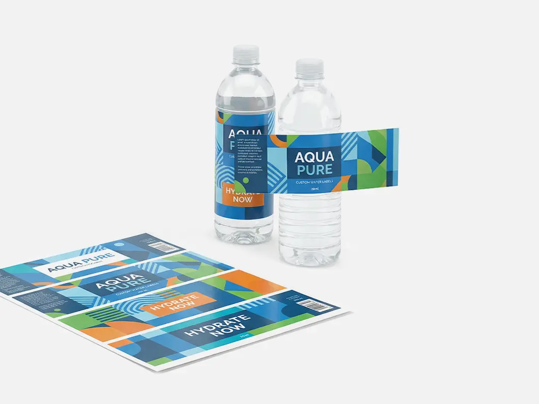 Water Bottle Labels