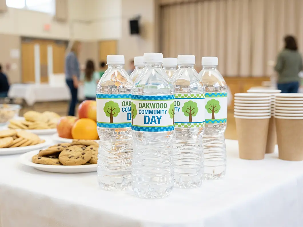 Water Bottle Labels - View 5