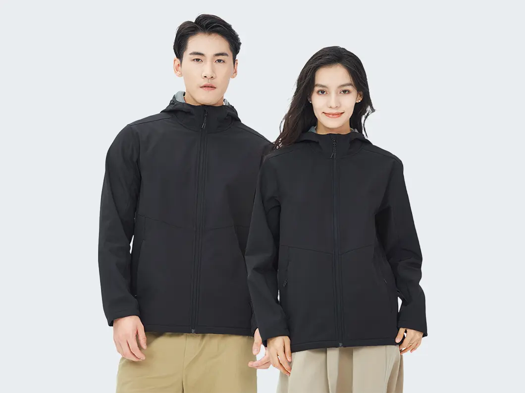 Fleece Lined Softshell Jacket - View 3