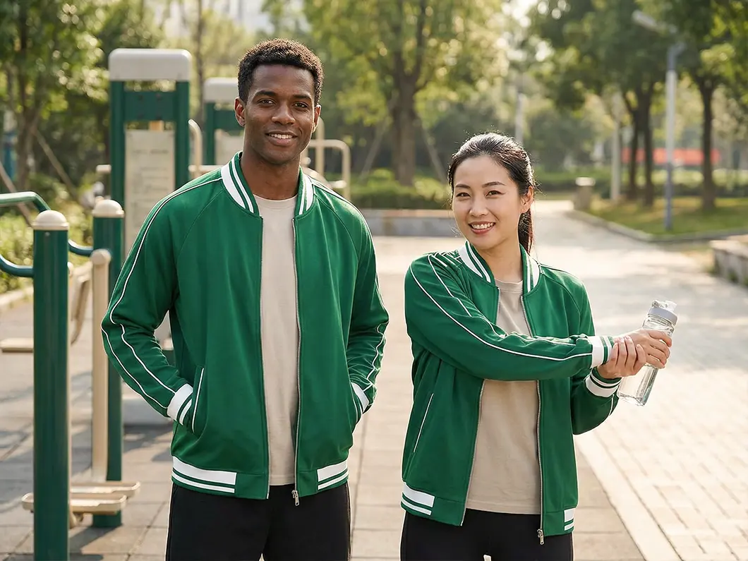 Unisex Varsity Jacket (Letterman Style) - View 4