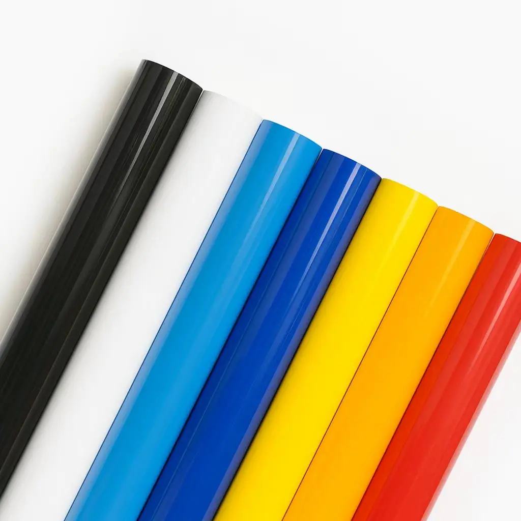 2-mil solid-colored vinyl