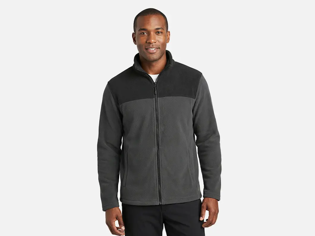 Colorblock Polar Fleece Jacket - View 3