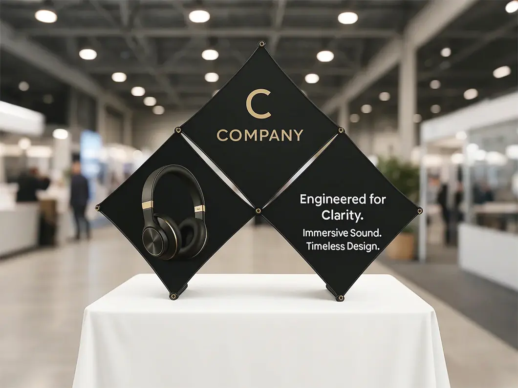 Fabric Pop-Up Tabletop Displays - Overview