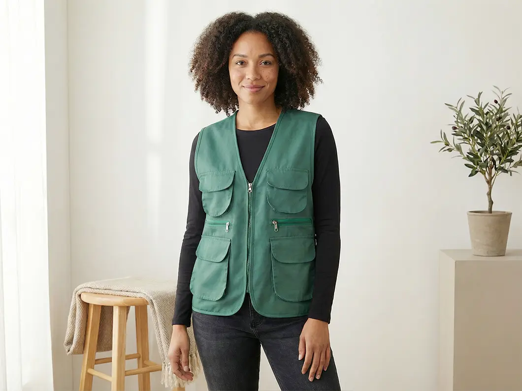 Multi Pocket Utility Vest - View 1