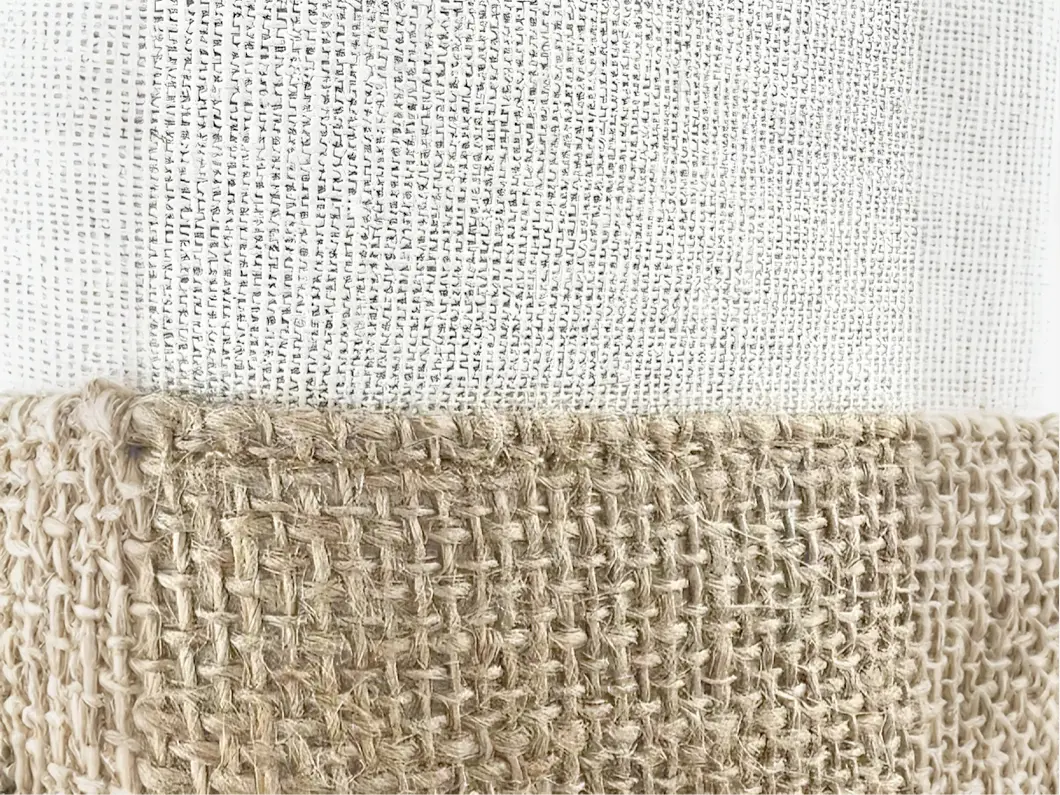 Large Capacity Jute Tote Bag - View 3
