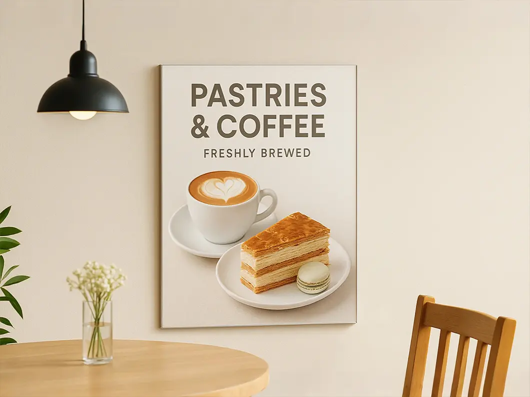 Posters (health education, clinic notices)