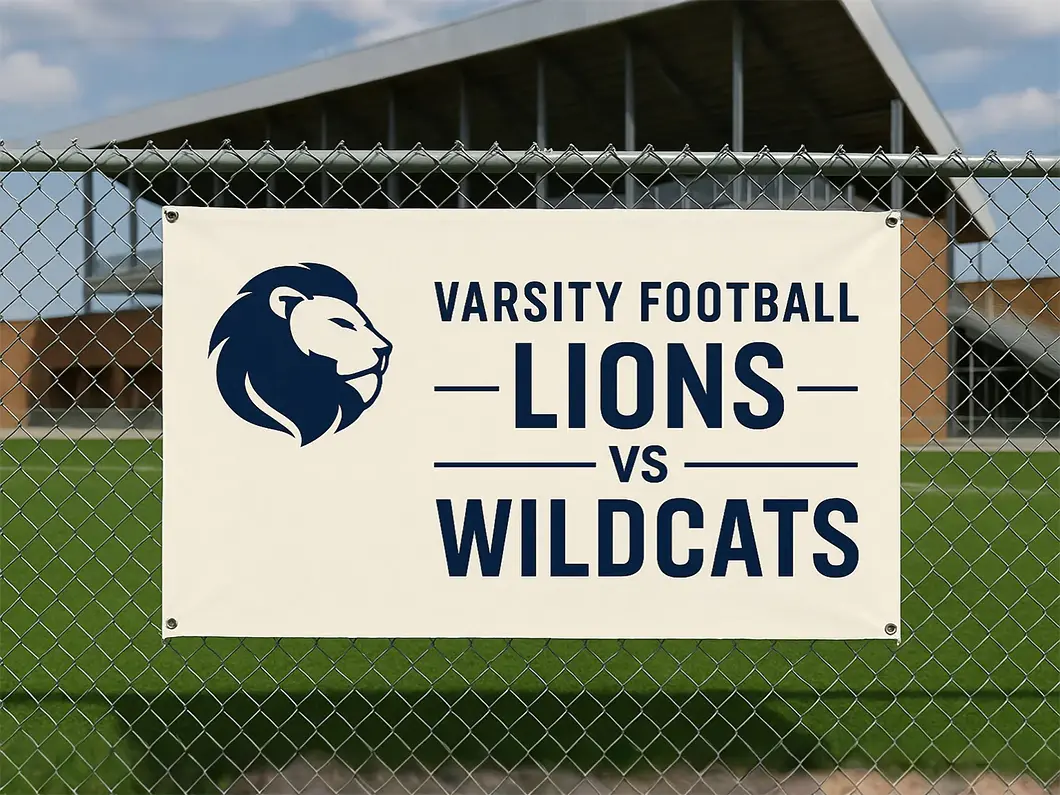 Custom Sports Team Banners