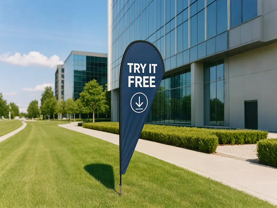 Teardrop Flags