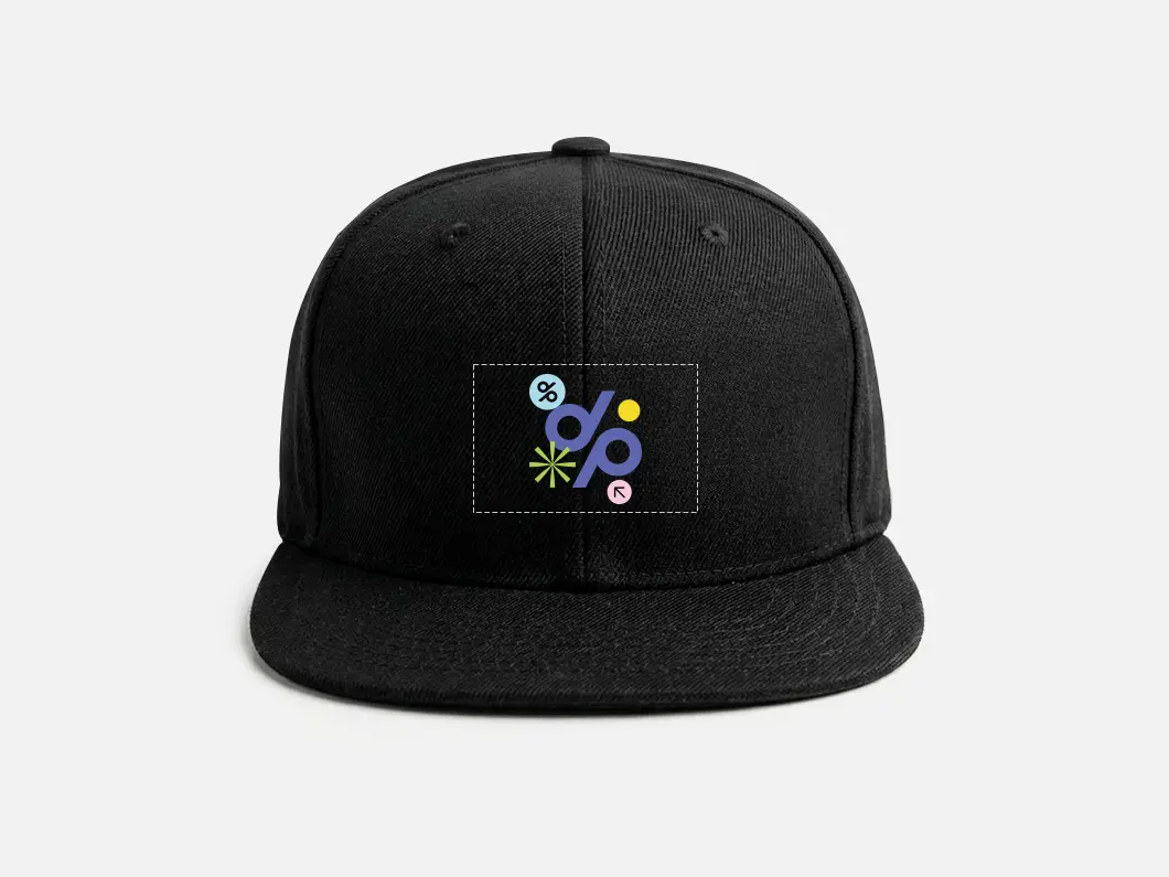 Flat Bill Snapback Hat