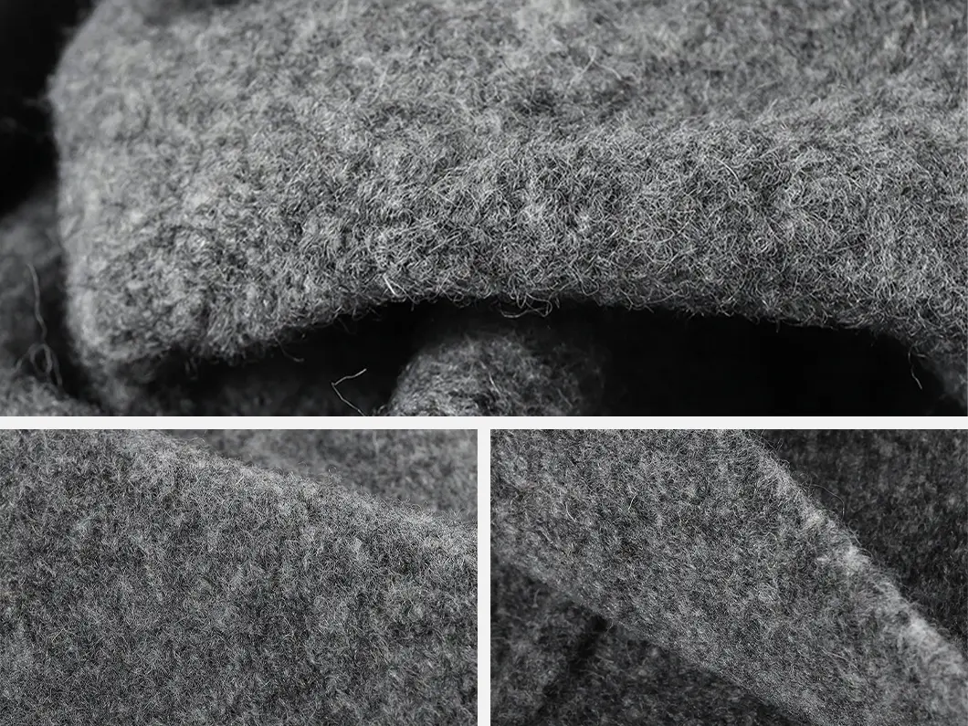 Wool Blend Uncuffed Beanie - View 2