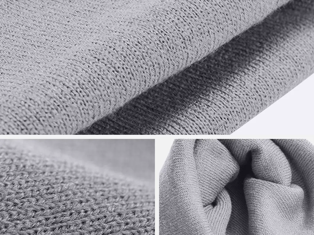 Classic Cuffed Knit Beanie - View 2