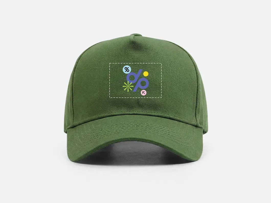 Five Panel Cotton Cap - View 1