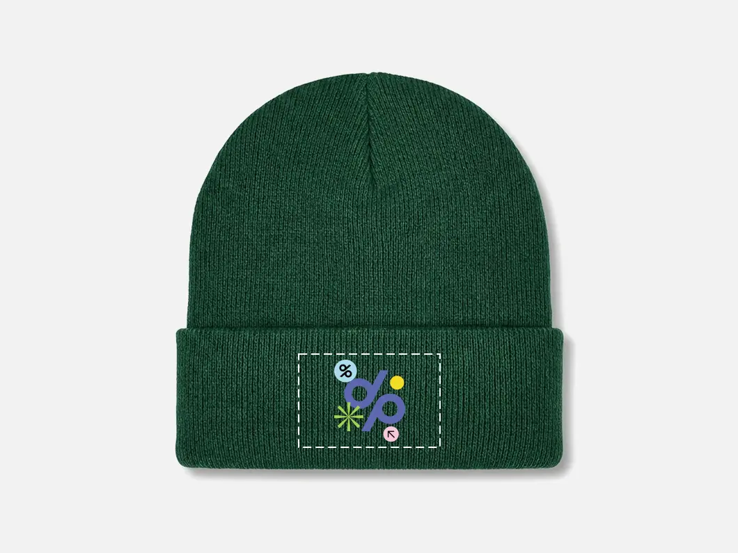 Organic Cotton Knit Beanie - View 1