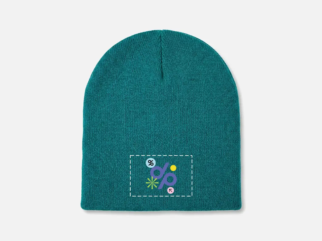 Recycled Knit Skull Beanie - View 1