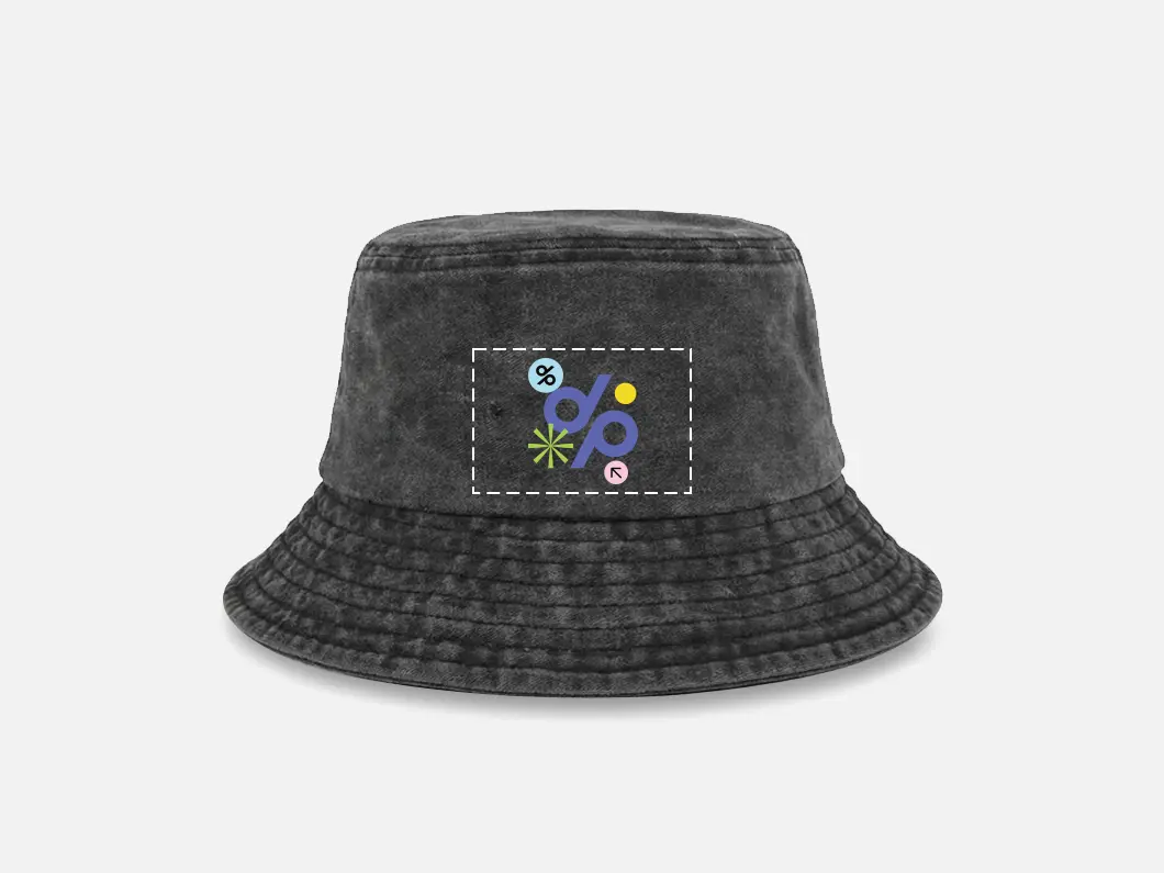 Vintage Washed Cotton Bucket Hat - View 1