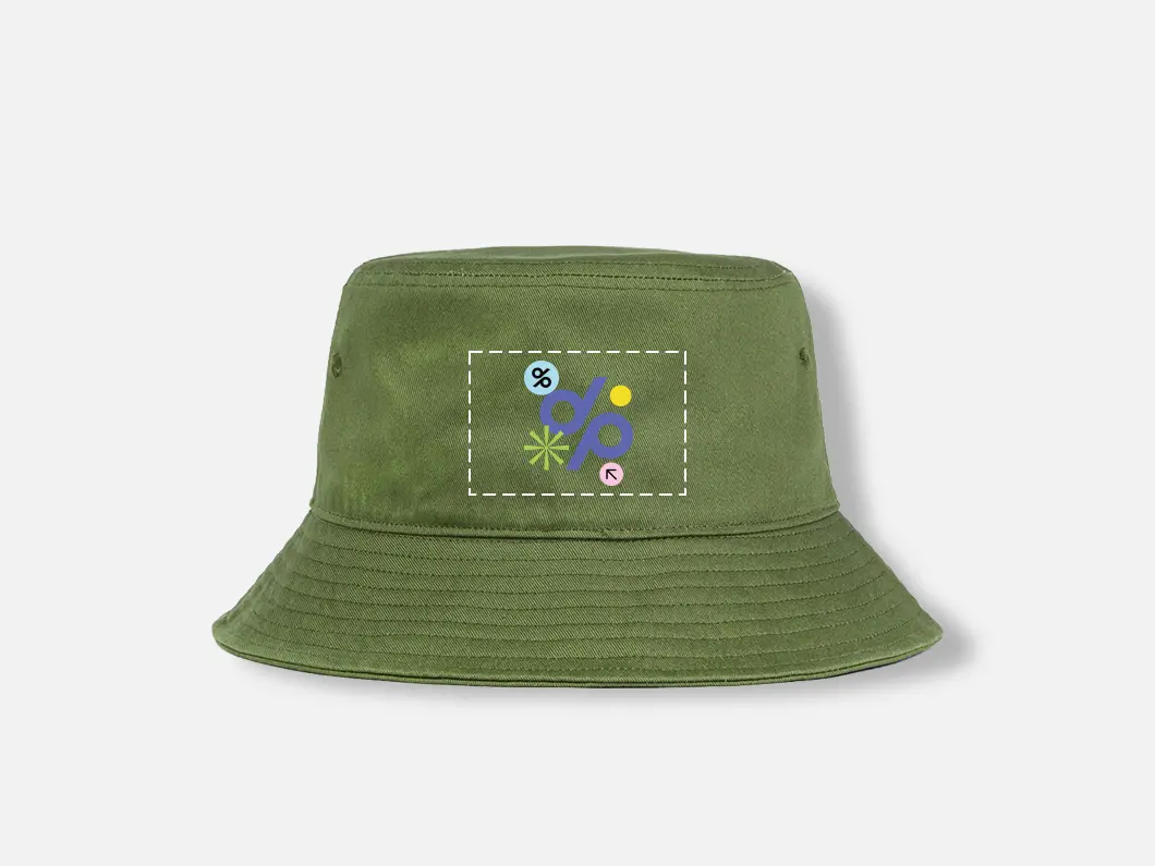 Organic Cotton Twill Bucket Hat - View 1