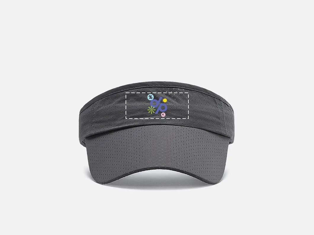 Extended Brim Sports Visor - View 1