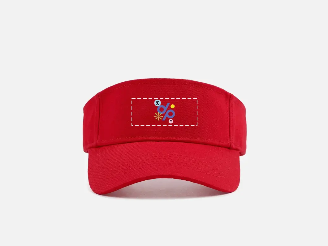 Promotional Cotton Visor - View 1