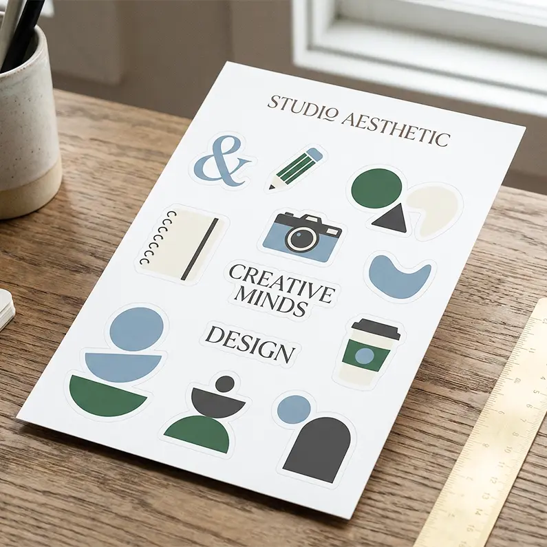 Multi-Design Sticker Sheets