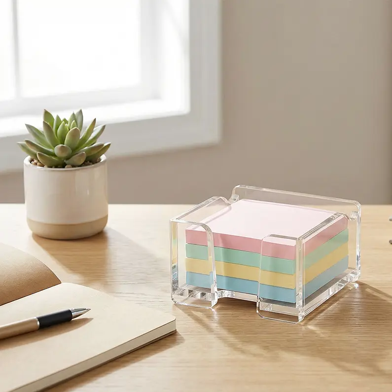 Acrylic Sticky Note Holder