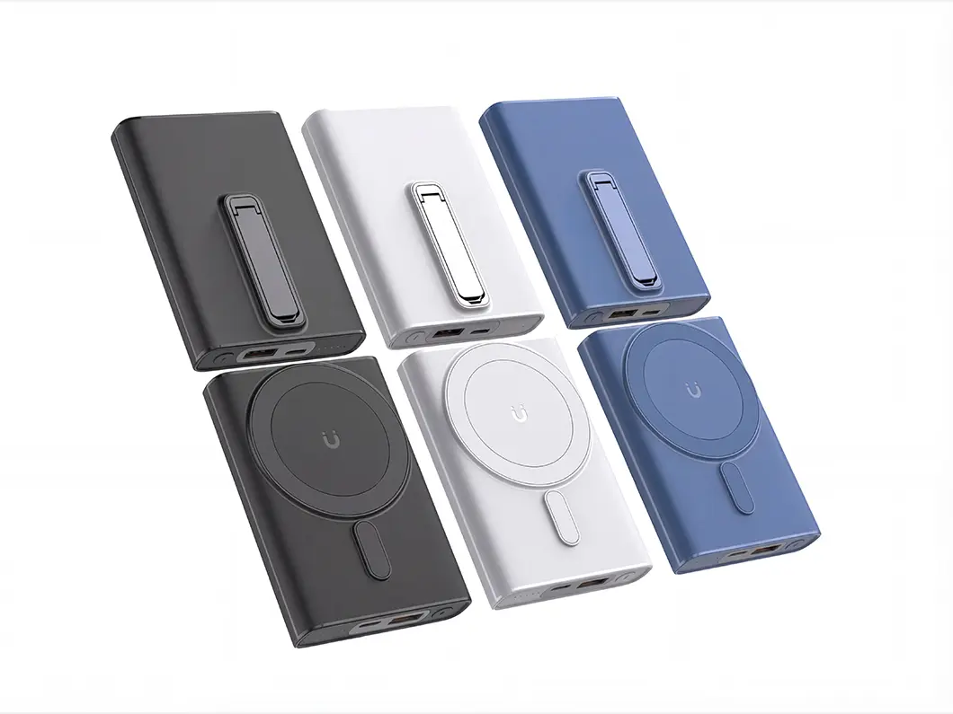 10000mAh Magnetic Wireless Charging Stand PD Power Bank - View 2