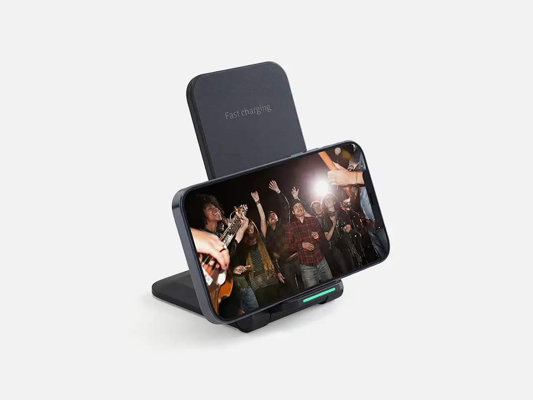 15W Foldable Wireless Charging Stand - Overview