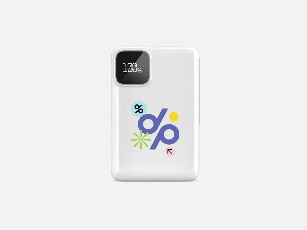 10000mAh Wireless PD Power Bank with Digital Display