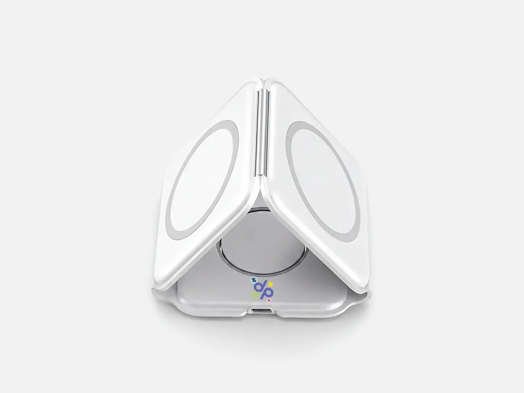 15W 3-in-1 Magnetic Wireless Charging Stand