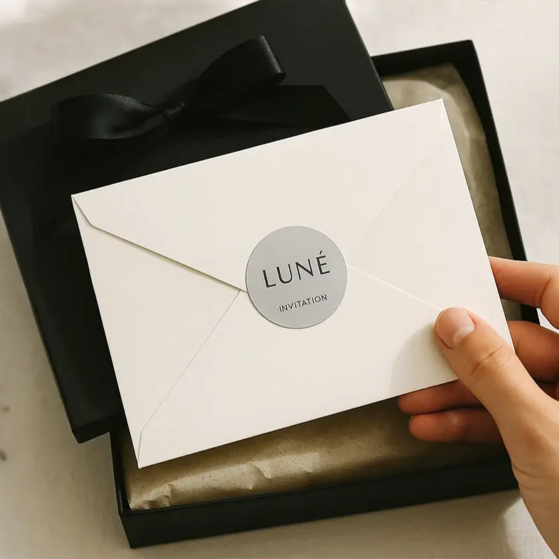 Circle Envelope Seals