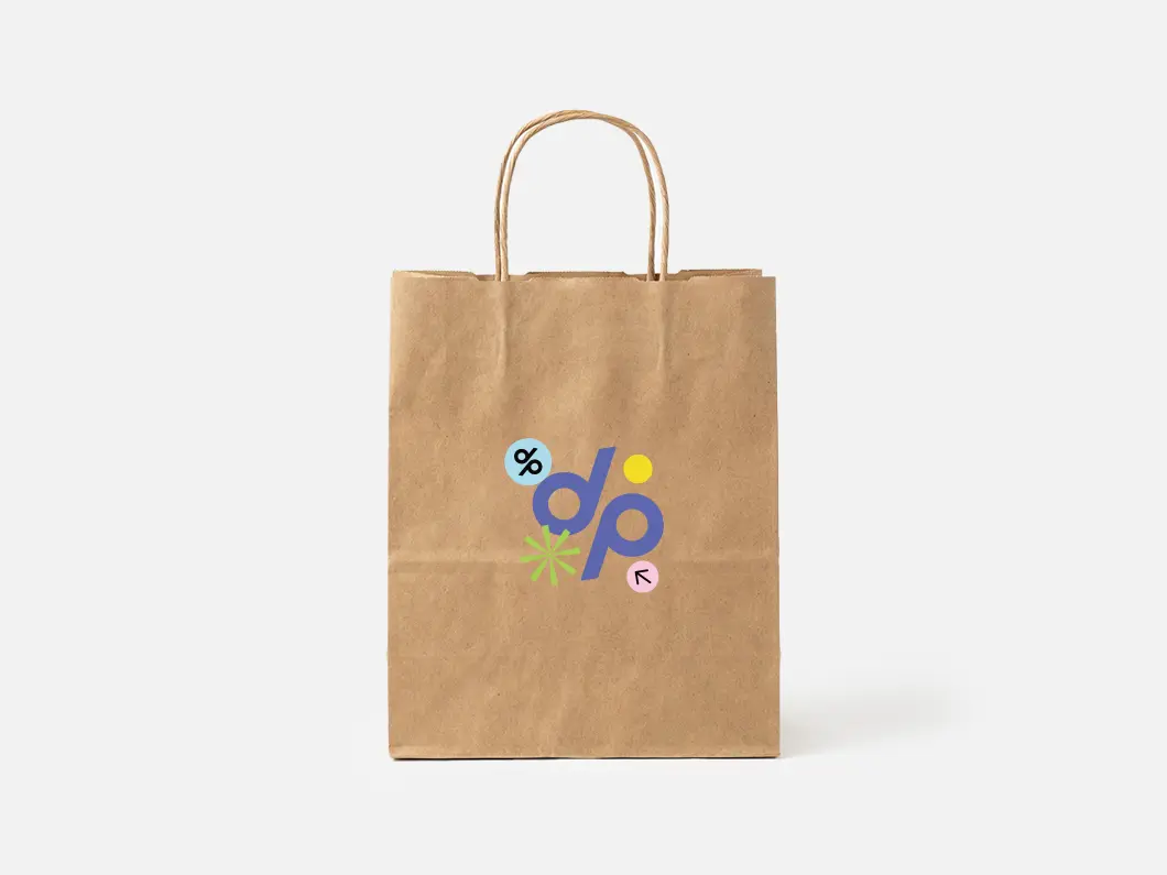 Kraft Takeout Paper Bags