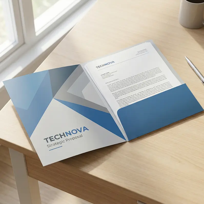 Branded Presentation Folders