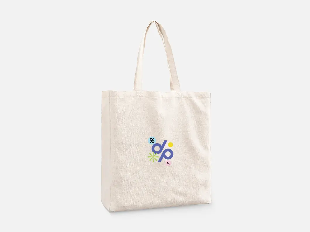 Gusseted 4oz Cotton Tote Bag
