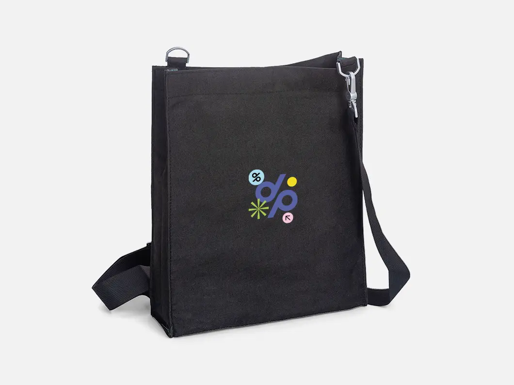 Nylon Messenger Bag - View 1