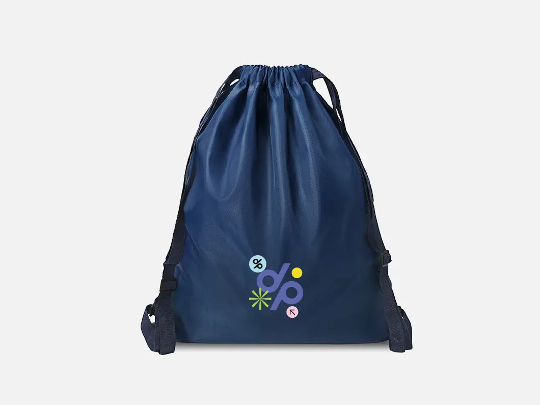 Drawstring Backpack - View 1