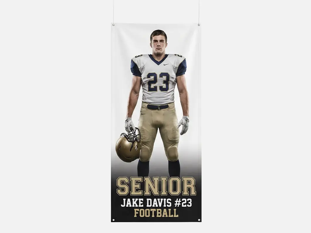 Custom Senior Sports Banners