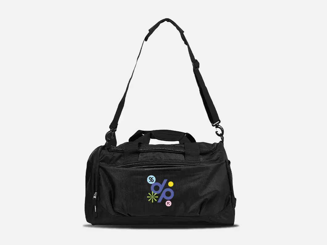 Sports Duffel Bag with Wet Compartment