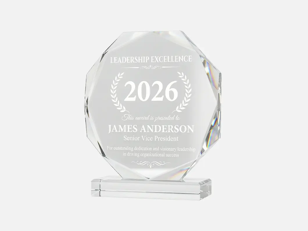 Crystal Award Plaques - View 2