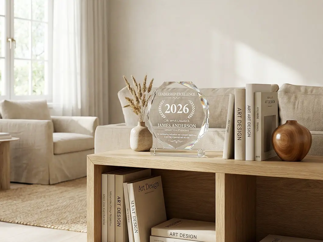 Crystal Award Plaques - View 4