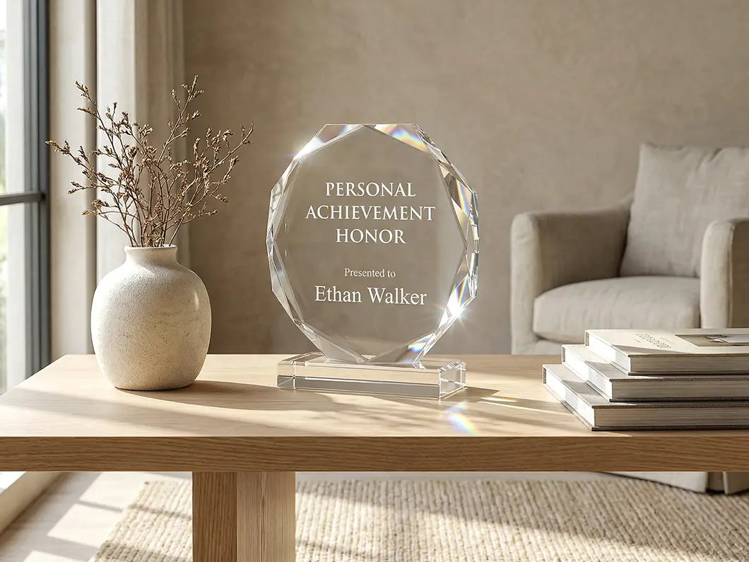 Crystal Award Plaques - View 6
